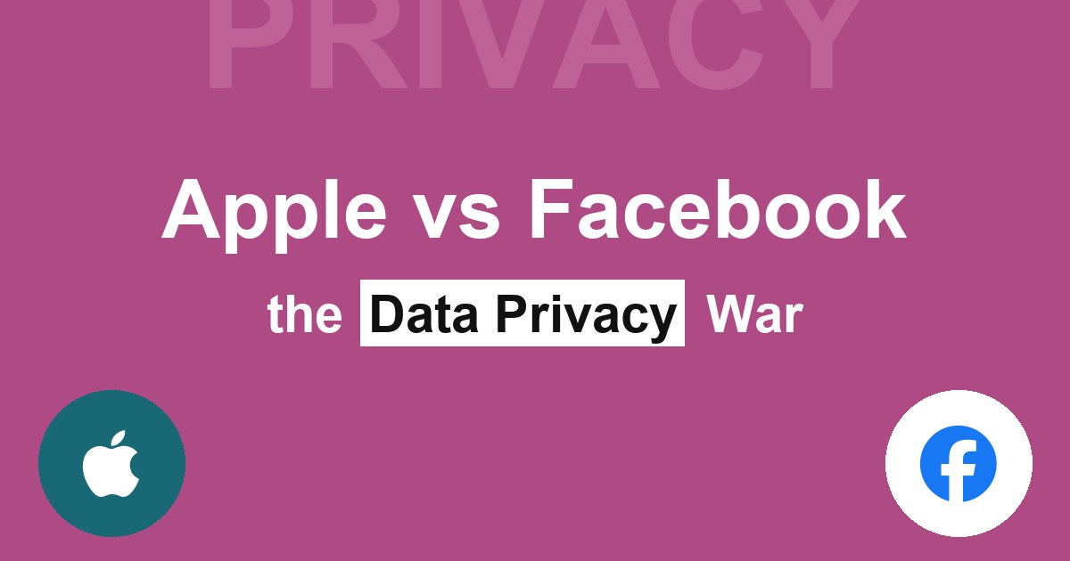 How Apple's Policy Changes May Limit Your Marketing Efforts Apple vs Facebook the Data Privacy War